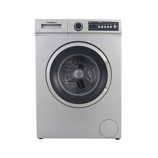 [غسالة ملابس اوتوماتيك تورنيدو، تحميل امامي، 7 كجم، فضي - TWV-FN78SLOA] غسالة ملابس اوتوماتيك تورنيدو، تحميل امامي، 7 كجم، فضي - TWV-FN78SLOA 
