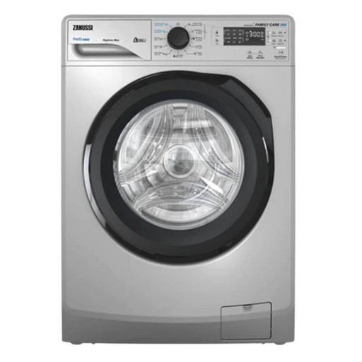 [غسالة ملابس زانوسي، 6 كجم، تحميل امامي، فضي - TC4ZWF6240SB5] غسالة ملابس زانوسي، 6 كجم، تحميل امامي، فضي - TC4ZWF6240SB5 