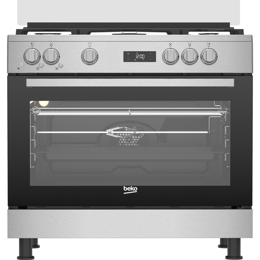 [بوتجاز غاز بيكو بي برو 500، بـ 5 شعلات، ستانلس ستيل - GGR 15325 FX NS] بوتجاز غاز بيكو بي برو 500، بـ 5 شعلات، ستانلس ستيل - GGR 15325 FX NS 