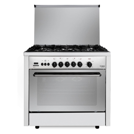 [بوتجاز فريش بروفيشنال غاز كنترول، 5 شعلات، ستانلس ستيل - 15384] بوتجاز فريش بروفيشنال غاز كنترول، 5 شعلات، ستانلس ستيل - 15384 