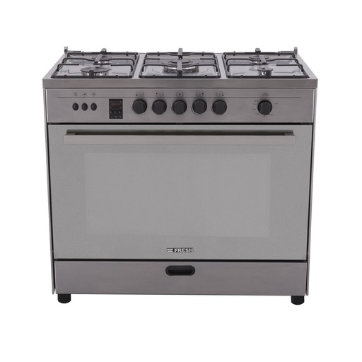 [بوتجاز غاز فريش، 5 شعلات، ستانلس ستيل - FRCOFS1556] بوتجاز غاز فريش، 5 شعلات، ستانلس ستيل - FRCOFS1556 