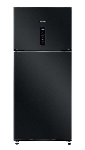 [ثلاجة نوفروست ديجيتال تورنيدو، 396 لتر، اسود - RF-480AT-BK] ثلاجة نوفروست ديجيتال تورنيدو، 396 لتر، اسود - RF-480AT-BK 