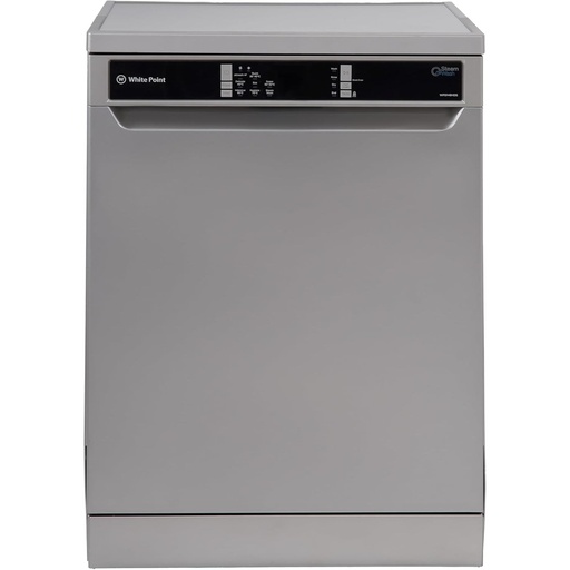 [غسالة اطباق وايت بوينت، سعة 14 فرد، فضي - WPD148HDS] غسالة اطباق وايت بوينت، سعة 14 فرد، فضي - WPD148HDS 