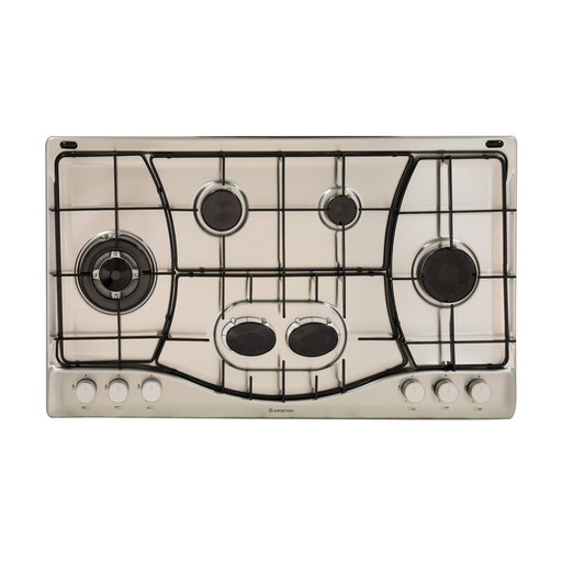 [بوتاجاز مسطح غاز بلت ان اريستون ، 6 شعلة، ستانلس ستيل - PHN962TSIXA] بوتاجاز مسطح غاز بلت ان اريستون ، 6 شعلة، ستانلس ستيل - PHN962TSIXA 