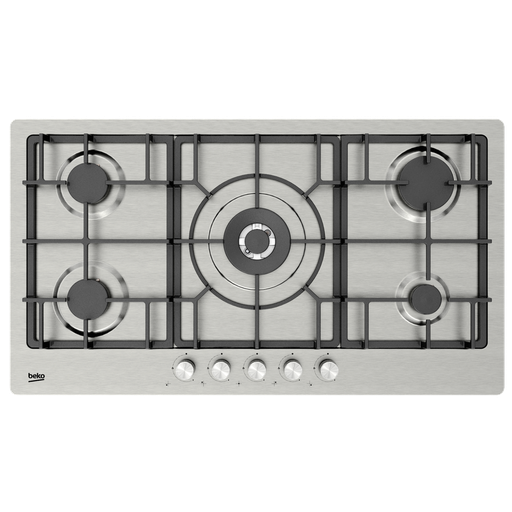 [مسطح غاز بلت ان بيكو، 5 شعلات، فضي- HIMW 95226 SXEL] مسطح غاز بلت ان بيكو، 5 شعلات، فضي- HIMW 95226 SXEL 