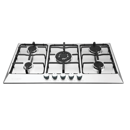 [بوتاجاز بلت ان مسطح فريش غاز، 90 سم، 5 شعلة، ستانلس ستيل - 19718] بوتاجاز بلت ان مسطح فريش غاز، 90 سم، 5 شعلة، ستانلس ستيل - 19718 