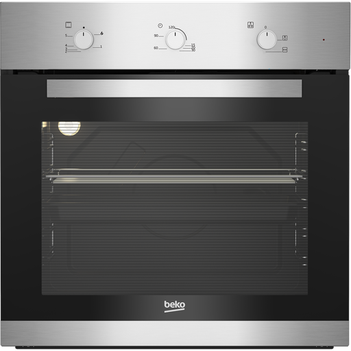 [فرن غاز بيكو بلت ان بشواية، 66 لتر، فضى/اسود - BIG22100XC] فرن غاز بيكو بلت ان بشواية، 66 لتر، فضى/اسود - BIG22100XC 