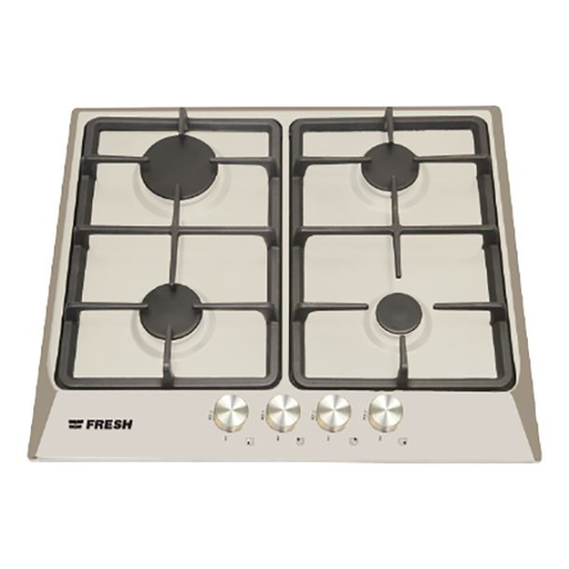 [مسطح بلت ان فريش، 4 شعلة غاز، ستانليس ستيل، 60 سم - HHFB60CMSF] مسطح بلت ان فريش، 4 شعلة غاز، ستانليس ستيل، 60 سم - HHFB60CMSF 