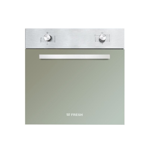 [فرن غاز فريش بلت ان بشواية، 56 لتر - ستانلس ستيل– 10343] فرن غاز فريش بلت ان بشواية، 56 لتر - ستانلس ستيل– 10343 