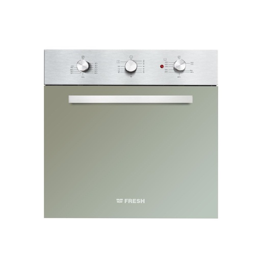 [فرن كهربائي بلت ان فريش بشواية، 60 سم، فضي - 9646] فرن كهربائي بلت ان فريش بشواية، 60 سم، فضي - 9646 