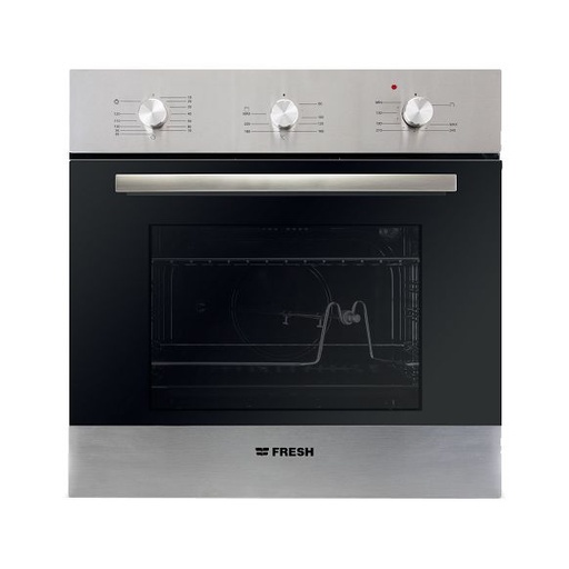 [فرن بلت ان غاز فريش، 90 سم، فضي - GEFB90CMSF] فرن بلت ان غاز فريش، 90 سم، فضي - GEFB90CMSF 