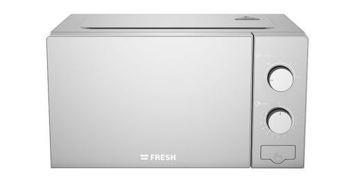 [ميكرويف فريش، 20 لتر، 700 وات، فضي عاكس - FMW-20MC-SM] ميكرويف فريش، 20 لتر، 700 وات، فضي عاكس - FMW-20MC-SM 