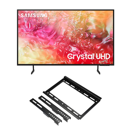 [شاشة تلفزيون سامسونج سمارت 43 بوصة بدقة 4K UHD، وتقنية LED مع ريسيفر داخلي - 43DU7000 مع حامل شاشة تلفزيون] شاشة تلفزيون سامسونج سمارت 43 بوصة بدقة 4K UHD، وتقنية LED مع ريسيفر داخلي - 43DU7000 مع حامل شاشة تلفزيون 