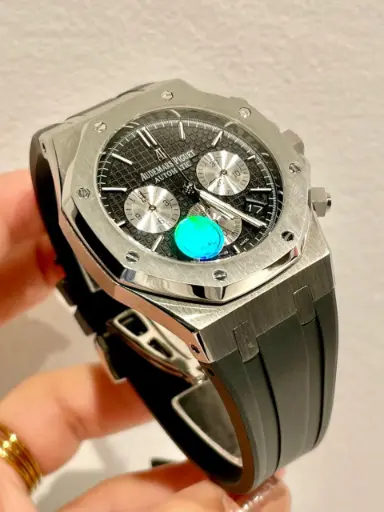[AP- Black Dial & Rubber Strap Edition  -87] AP- Black Dial & Rubber Strap Edition  -87