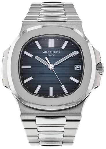 [Patek Philippe Nautilus in stainless steel with a blue dial-8]  Patek Philippe Nautilus in stainless steel with a blue dial-8